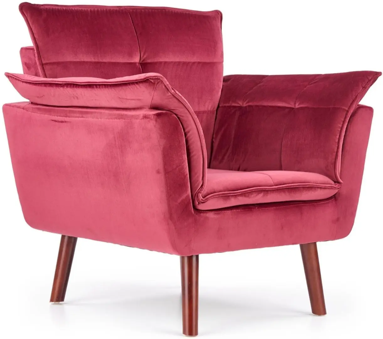 Fotoliu Halmar Rezzo (Maroon) - 2