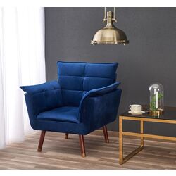 Fotoliu Halmar Rezzo (Navy Blue) Thumb