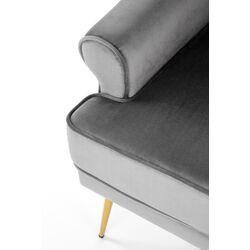 Fotoliu Halmar Santi (Gray/Golden) Thumb