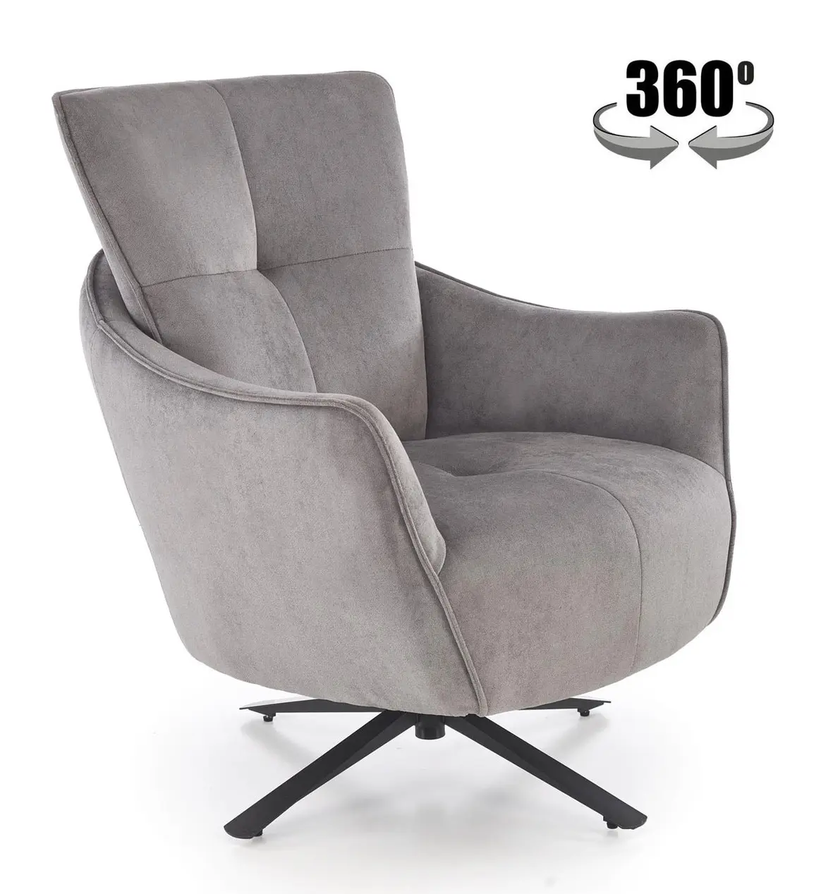 Кресло Halmar Scampi (Grey)