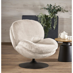 Fotoliu Halmar Shell (Cream)