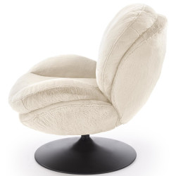 Fotoliu Halmar Shell (Cream) Thumb