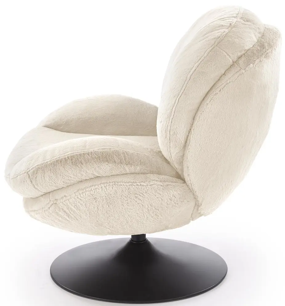 Fotoliu Halmar Shell (Cream) - 5