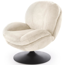 Fotoliu Halmar Shell (Cream) Thumb