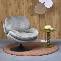 Fotoliu Halmar Shell (Grey)