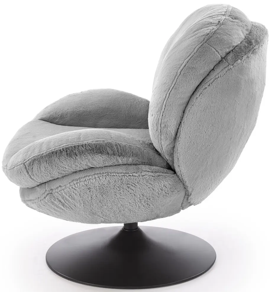Fotoliu Halmar Shell (Grey) - 5