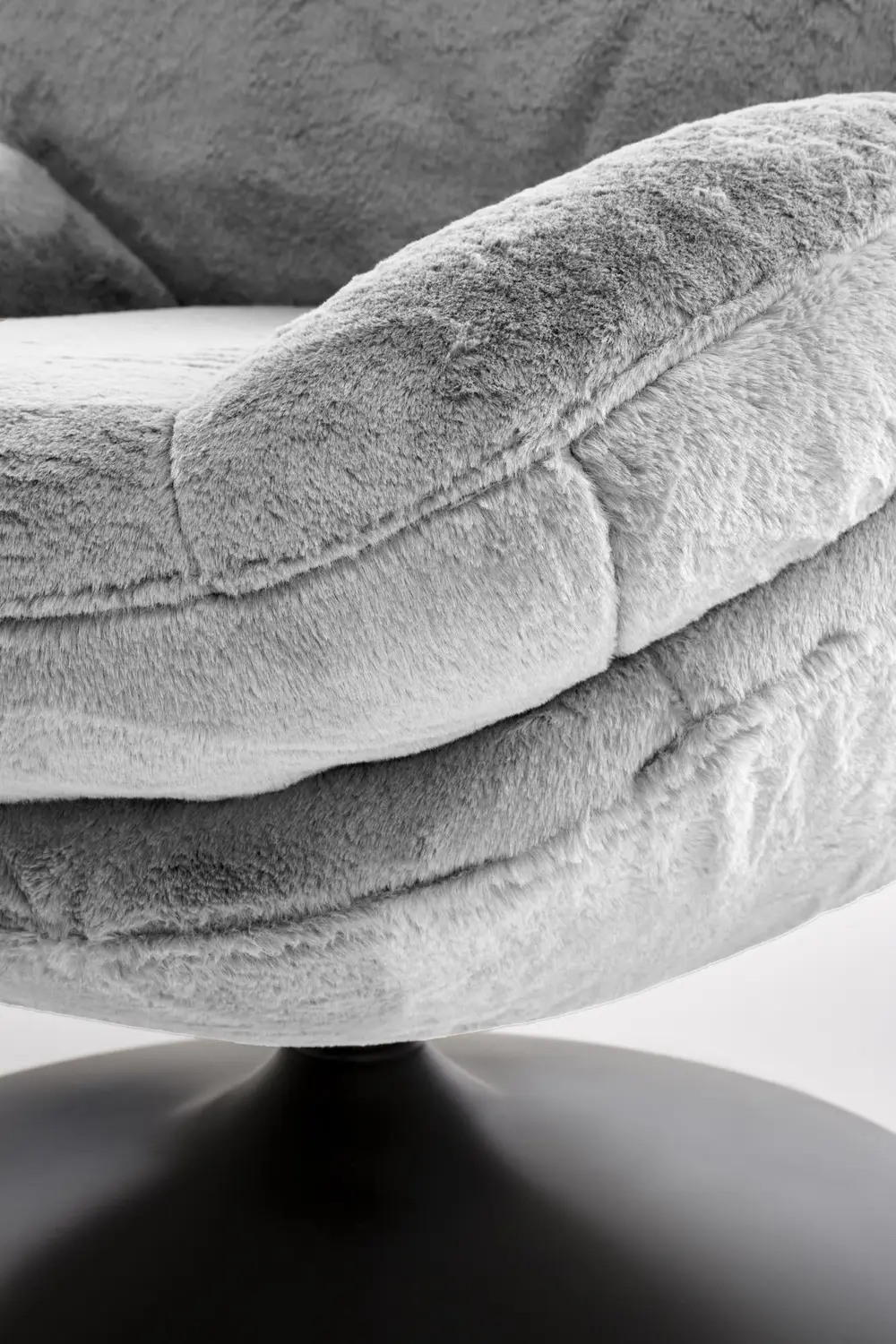 Fotoliu Halmar Shell (Grey) - 6