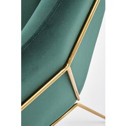 Fotoliu Halmar Soft 3 (Dark Green/Gold) Thumb