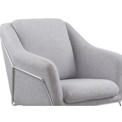 Fotoliu Halmar Soft (Gray/Silver) Thumb