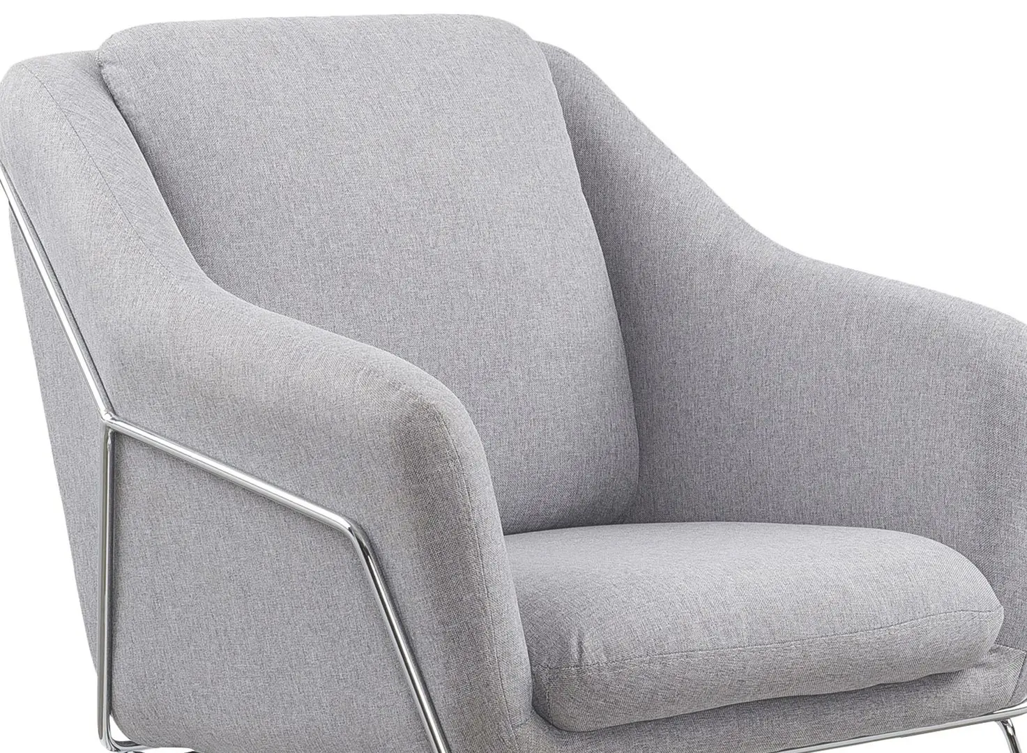 Fotoliu Halmar Soft (Gray/Silver) - 3