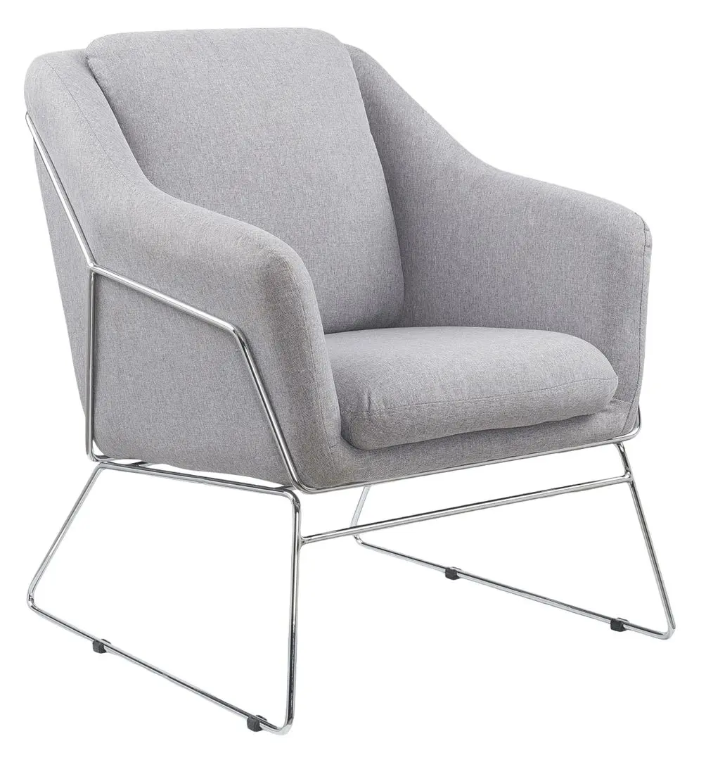 Fotoliu Halmar Soft (Gray/Silver)