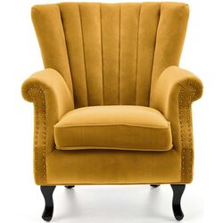 Fotoliu Halmar Titan (Mustard) Thumb