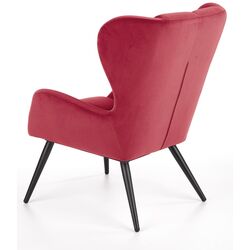 Fotoliu Halmar Tyrion (Burgundy/Black) Thumb