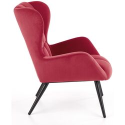 Fotoliu Halmar Tyrion (Burgundy/Black) Thumb