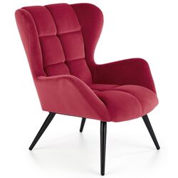Fotoliu Halmar Tyrion (Burgundy/Black)