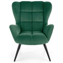 Fotoliu Halmar Tyrion (Dark Green/Black) Thumb