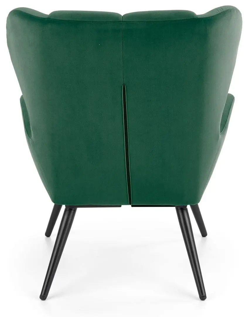 Fotoliu Halmar Tyrion (Dark Green/Black)