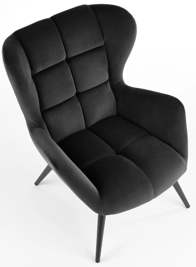 Fotoliu Halmar Tyrion I (Dark Black)