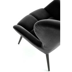 Fotoliu Halmar Tyrion I (Dark Black) Thumb