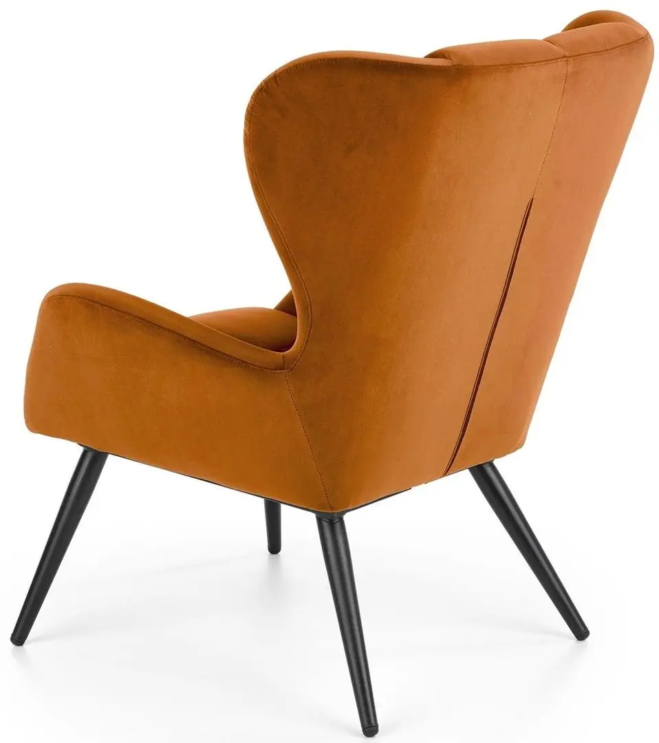 Кресло Halmar Tyrion I (Dark Cinnamon/Black)