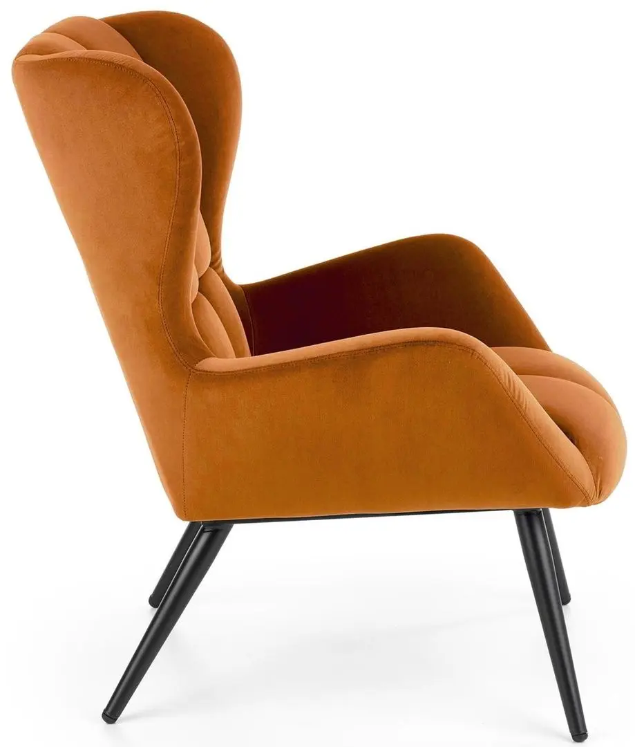 Кресло Halmar Tyrion I (Dark Cinnamon/Black)