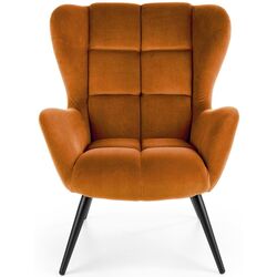 Кресло Halmar Tyrion I (Dark Cinnamon/Black) Thumb