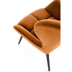 Кресло Halmar Tyrion I (Dark Cinnamon/Black) Thumb