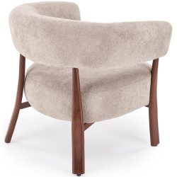 Fotoliu Halmar Udon (Cappuccino/Walnut) Thumb
