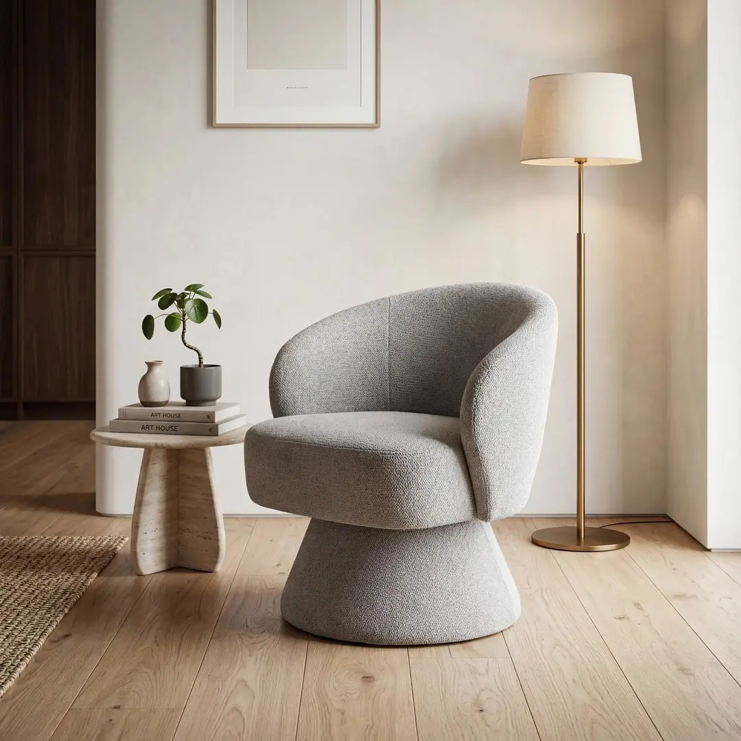Fotoliu Halmar Vecna (Grey)