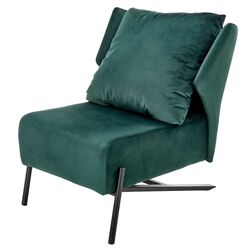 Fotoliu Halmar Victus (Dark Green/Black)