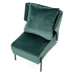 Fotoliu Halmar Victus (Dark Green/Black) Thumb