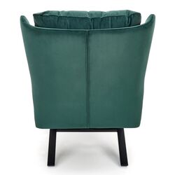 Fotoliu Halmar Victus (Dark Green/Black) Thumb