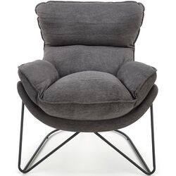 Fotoliu Halmar Volker (Gray/Black) Thumb