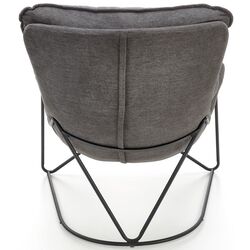 Fotoliu Halmar Volker (Gray/Black) Thumb