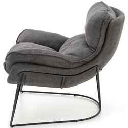 Fotoliu Halmar Volker (Gray/Black) Thumb