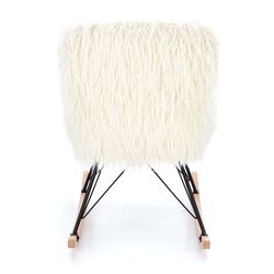 Fotoliu balansoar Halmar Austin (Cream/Black/Natural) Thumb