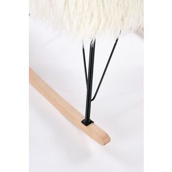 Fotoliu balansoar Halmar Austin (Cream/Black/Natural) Thumb