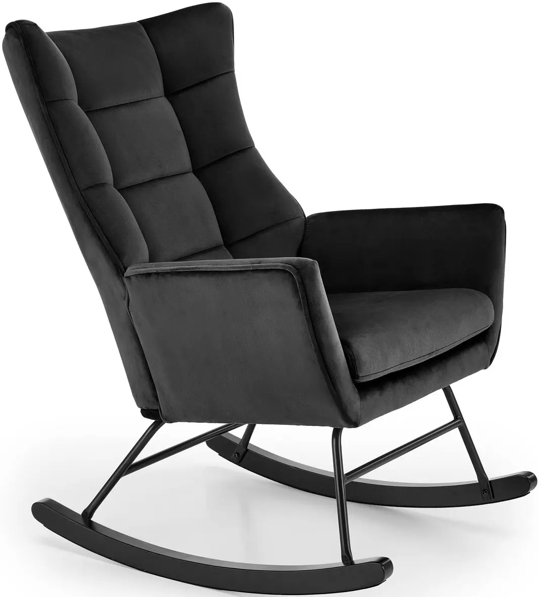 Fotoliu balansoar Halmar Bazalto (Black) - 2