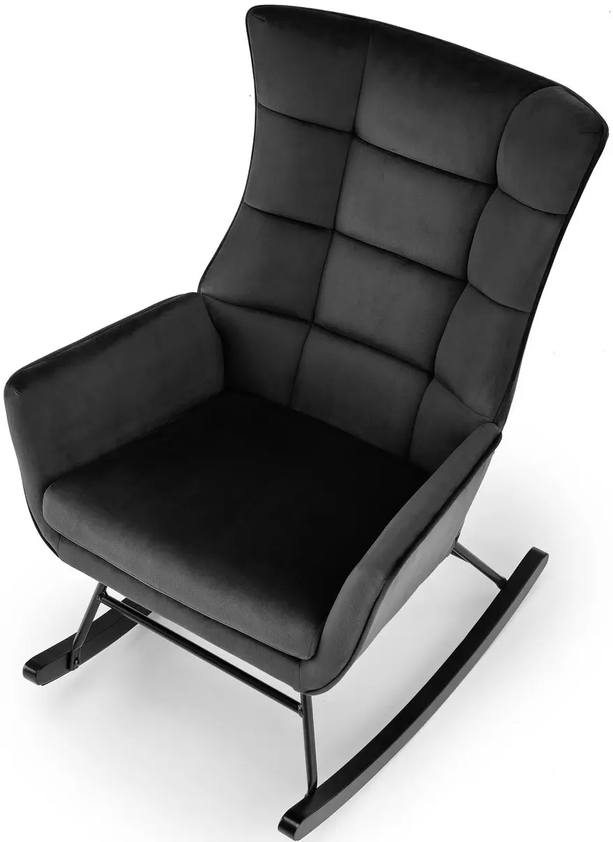 Fotoliu balansoar Halmar Bazalto (Black) - 4