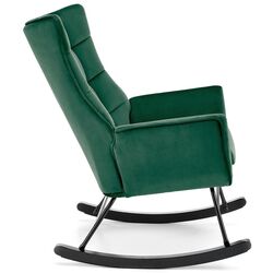 Fotoliu balansoar Halmar Bazalto (Dark Green/Black) Thumb
