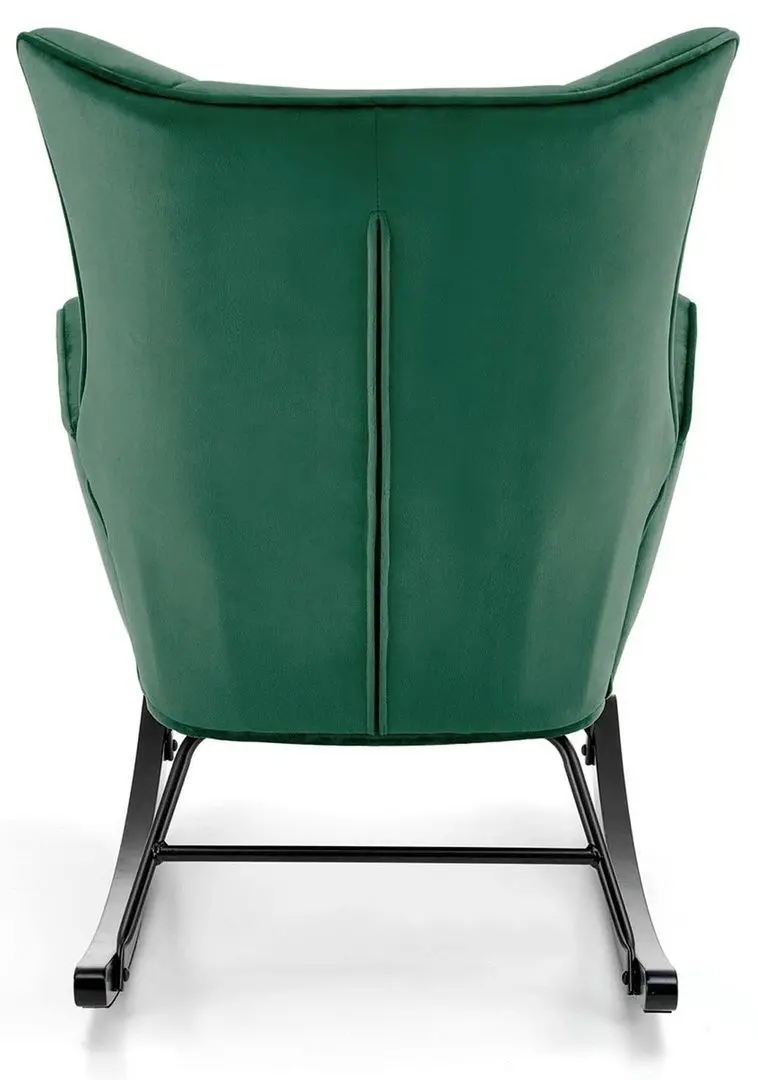 Fotoliu balansoar Halmar Bazalto (Dark Green/Black)