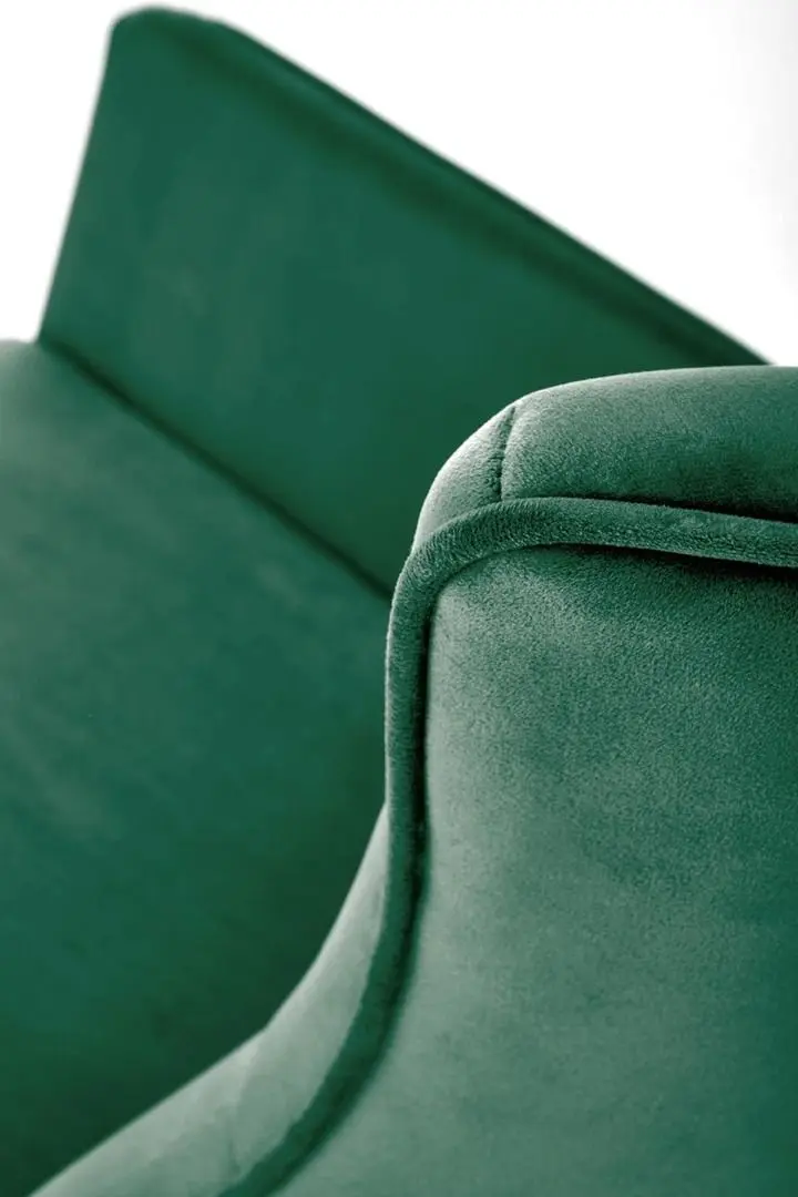 Fotoliu balansoar Halmar Bazalto (Dark Green/Black)