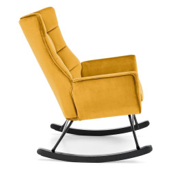 Fotoliu balansoar Halmar Bazalto (Mustard) Thumb