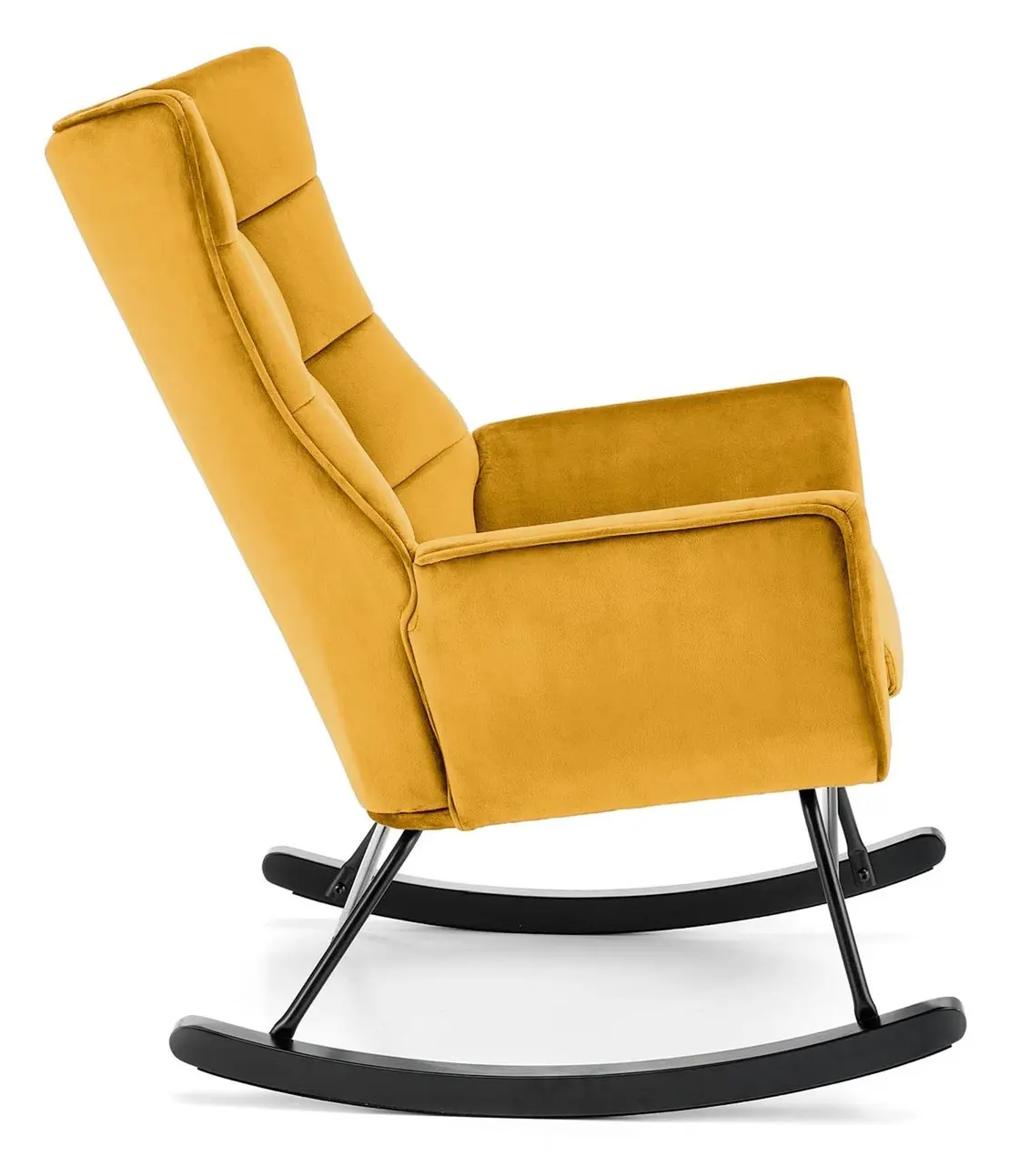 Fotoliu balansoar Halmar Bazalto (Mustard)