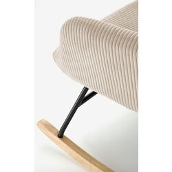 Fotoliu balansoar Halmar Belmiro (Cream/Natural Oak/Black) Thumb