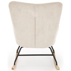 Fotoliu balansoar Halmar Belmiro (Cream/Natural Oak/Black) Thumb