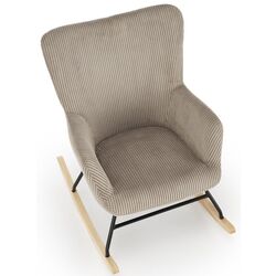 Fotoliu balansoar Halmar Belmiro (Grey/Natural Oak/Black) Thumb