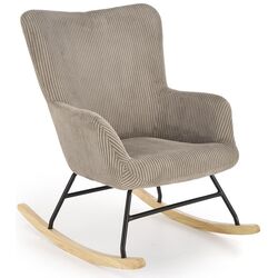 Fotoliu balansoar Halmar Belmiro (Grey/Natural Oak/Black) Thumb