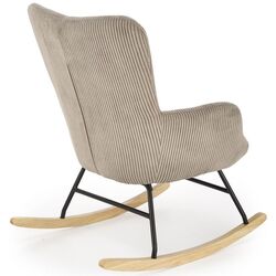 Fotoliu balansoar Halmar Belmiro (Grey/Natural Oak/Black) Thumb