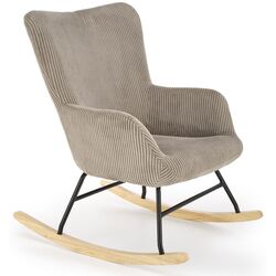 Fotoliu balansoar Halmar Belmiro (Grey/Natural Oak/Black) Thumb